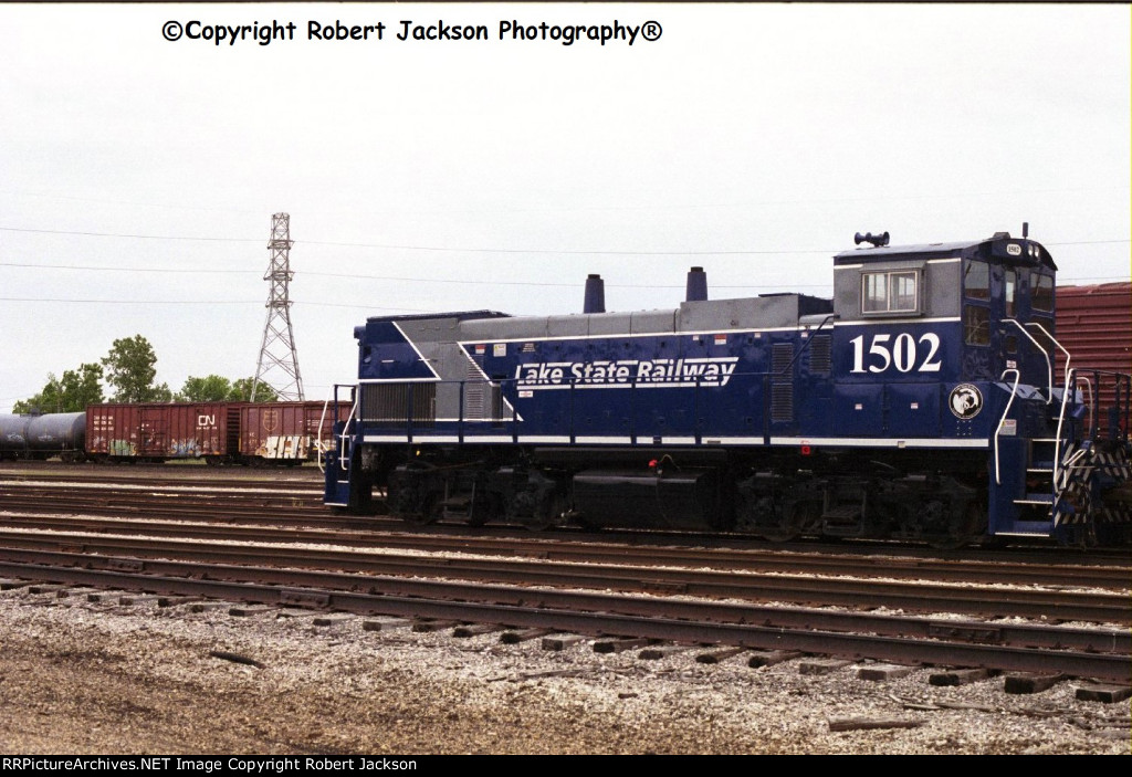 LSRC #1502 already arrived at Port Huron, MI train yard